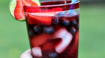 Celebrate the 4th of July with a Red, White and BOOM Drink and a Delicious Meal