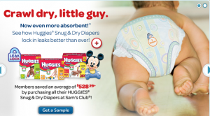 FREE Huggies Diaper Sample + Coupons
