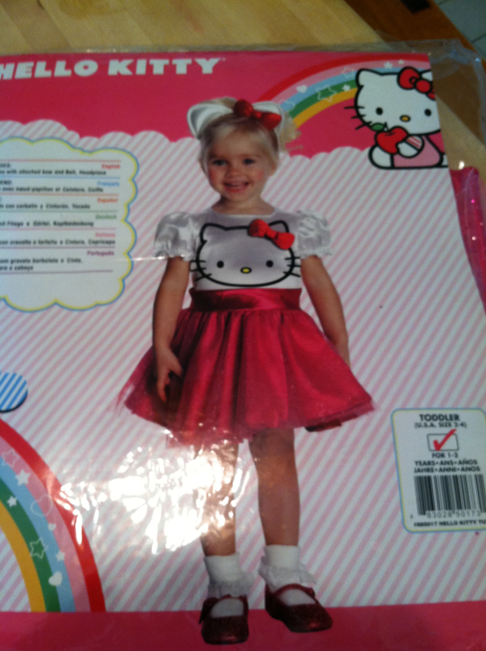 Toddler Hello Kitty Costume A Day in Motherhood