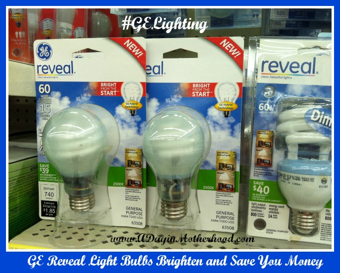 GE Reveal Light Bulbs  #GELighting