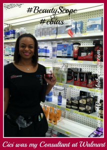 Beauty Consulatant at Walmart #BeautyScope
