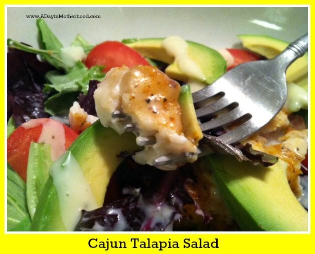 Cajun Talapia Salad