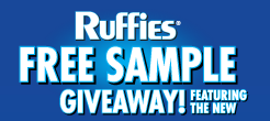 My latest FREEBIE *Ruffies* from Snag Free Samples