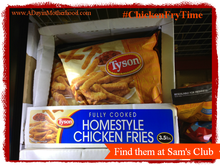 Tyson Homestyle Chicken Fries #ChickenFryTime