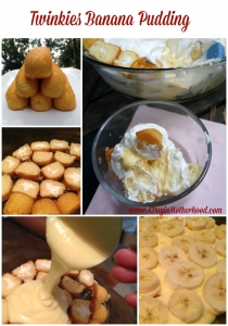 Twinkies Banana Pudding Recipe #TwinkieCookbook @Hostess_Snacks #MC #sponsored