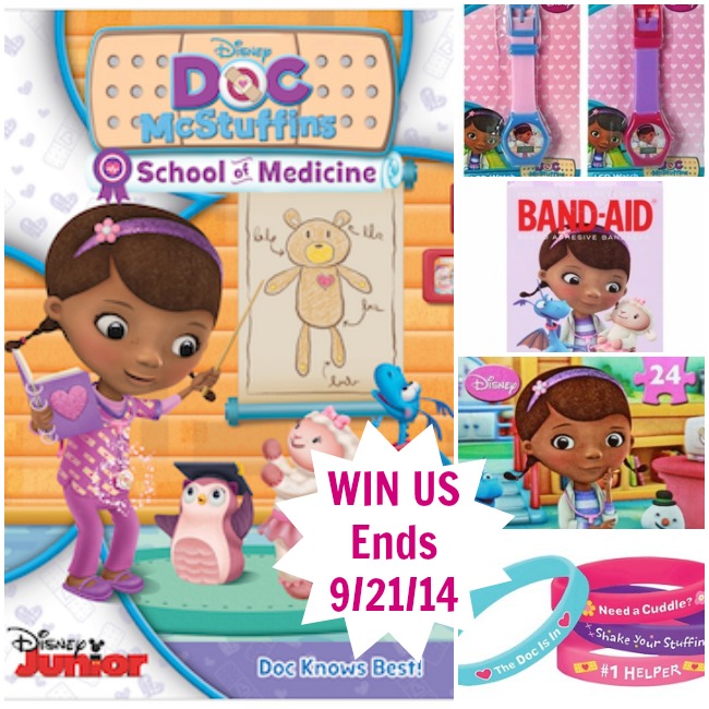 Doc McStuffins Giveaway Pack