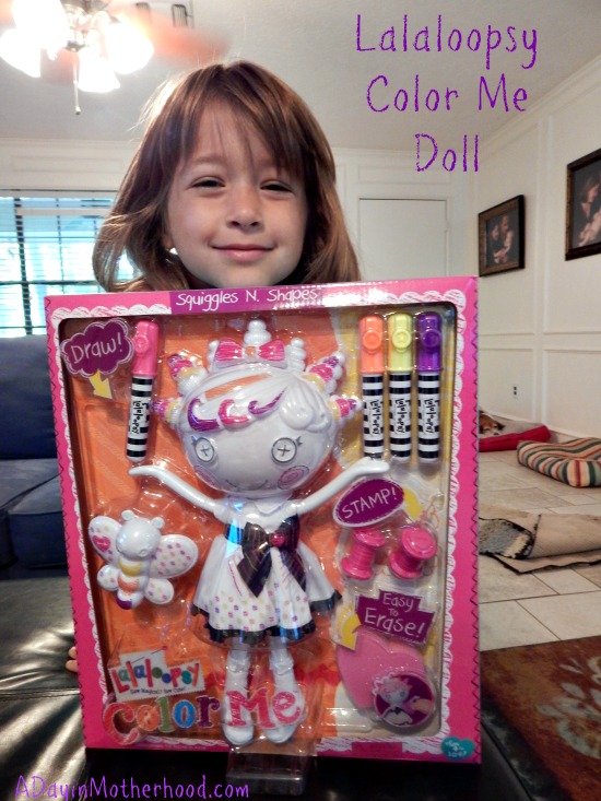 Lalaloopsy Color Me Doll Review #GiftGuide2014