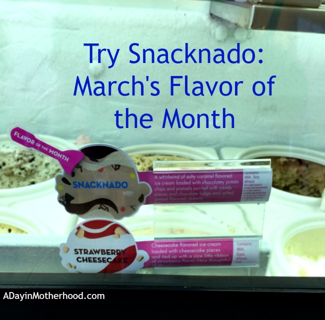 Baskin-Robbins Snacknado Flavor of the Month & WIN a $31 Baskin-Robbins Gift Card