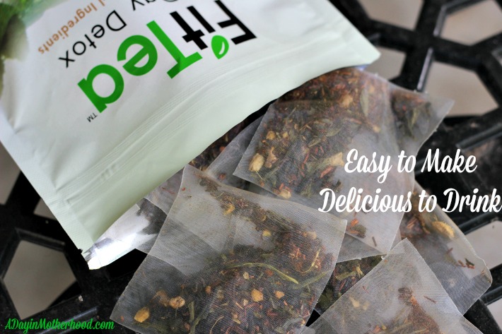 Detox Gently - Learn How with my FitTea Review #FitTea (ad)