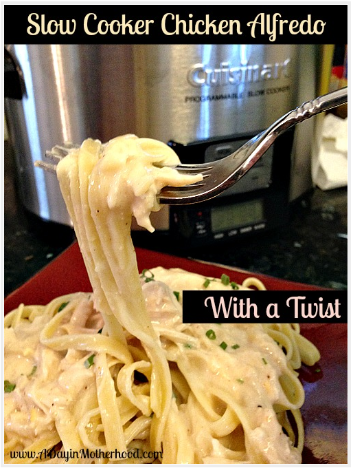 Slow Cooker Chicken Alfredo