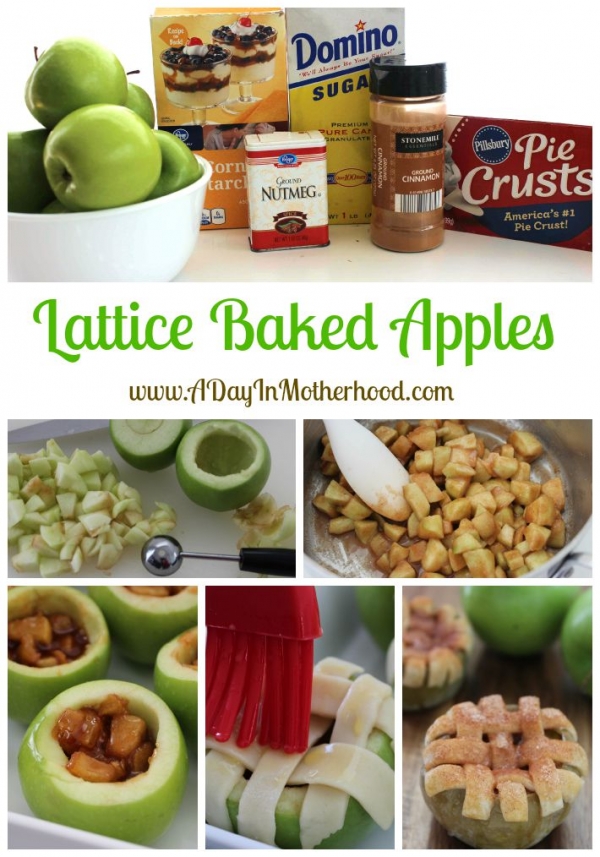 Lattice Baked Apples