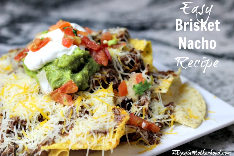 Easy Brisket Nachos Recipe #GameTimeClean ad @Walmart