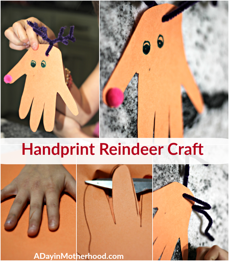 Deep Clean Your Home for the Holidays with Ease + a Kid's Reindeer Hands Craft #CleanForTheHolidays ad