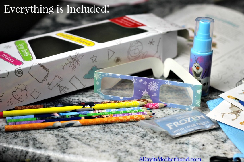 Disney Imagicademy Frozen Science Activity Book Giveaway ad