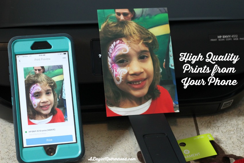 Super Easy Photo Gifts Printed from Your Phone + FREE Holiday Printables #SaveYourMemories ad @HP @Walmart