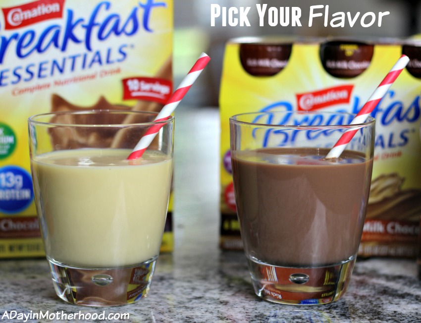 Banana Cinnamon Chocolate Breakfast Malt + Enter to WIN a GoPro, FitBit and More #CarnationSweepstakes #BetterBreakfast ad