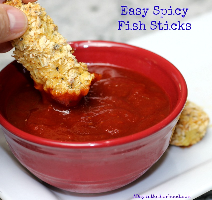 Easy Spicy Fish Stick Recipe #RaceDayRelief ad