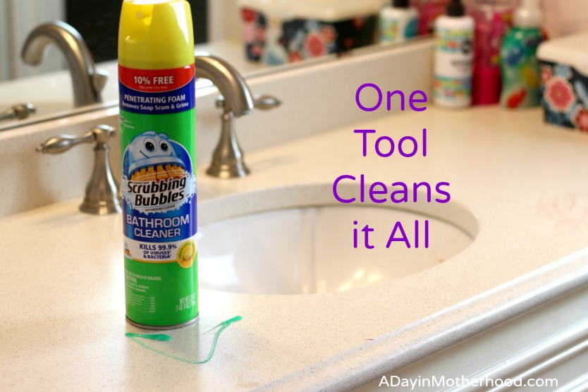 Keep Your Kid's Bathroom Livable in 3 Easy Steps #SCJMessyMoments ad @Walmart