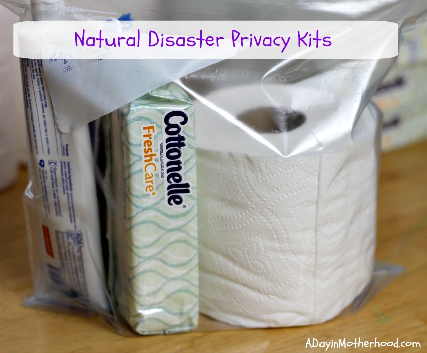 Natural Disaster Privacy Kits #CleanRippleStyle ad