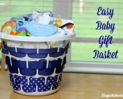 Easy and Cute Baby Gift Basket #SnugHugs ad @huggies