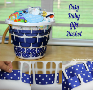 Easy and Cute Baby Gift Basket #SnugHugs ad @huggies