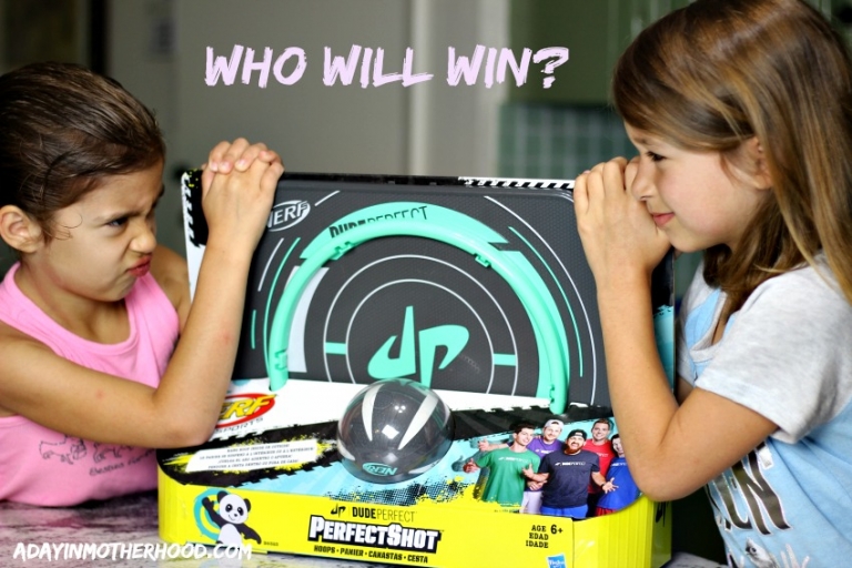 Nerf Sports Dude PerfectShot Hoops Review & Giveaway