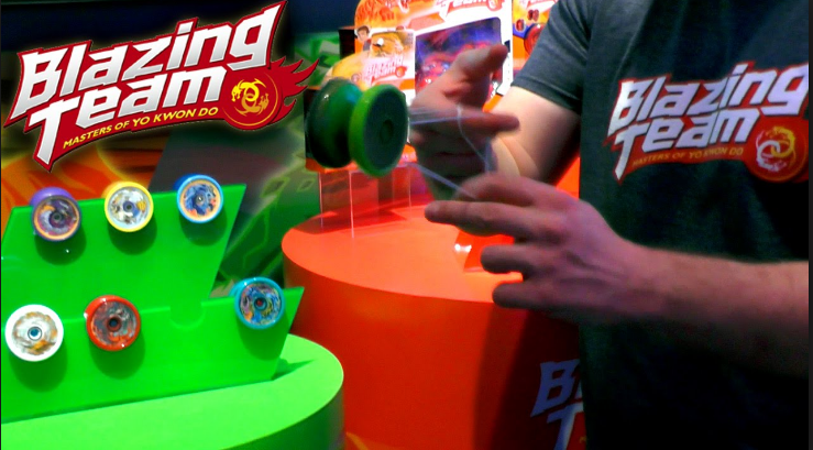 The #BlazingTeam of Yo-Yo experts can flip around a Yo-Yo from Hasbro like no one else. Get your kids involved today! 