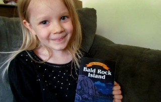 The Secret of Bald Rock Island book review. #karekidsadventures ad