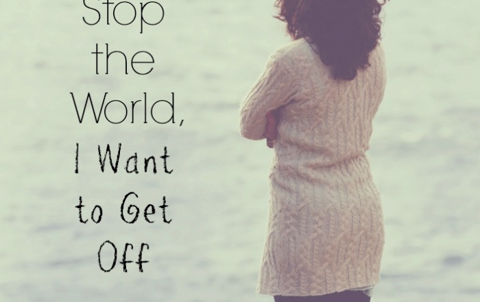 The news, the politics, the accusations, the blame... I am all done with the world today. Can i get off?