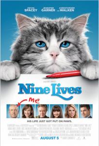 Nine Lives comes to theates August 5, 2016 #NineLives #ad