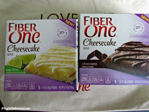 New Fiber One Cheesecake Bars. ad