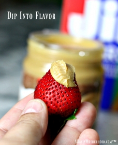 Spread a little Jif on Strawberries!