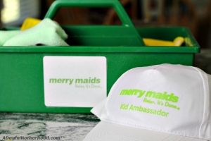My kids are Merry Maids ambassadors! Now they love their summer chores!