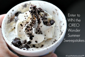 1 of 7 Vacations are up fro grabs in the OREO Summer Sweepstakes! Enter NOW!