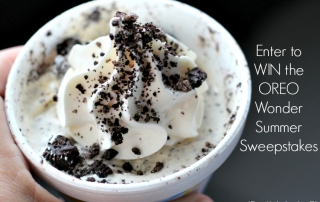 1 of 7 Vacations are up fro grabs in the OREO Summer Sweepstakes! Enter NOW!