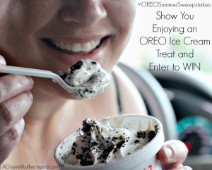 Show OREO a photo on social media enjoying an ice cream treat and be entered to WIN in the Summer of Wonder Sweepstakes!
