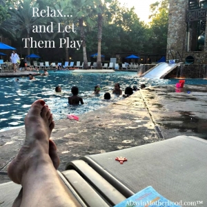 The pool offers beach style walk in and shallower waters for little swimmers #WoodlandsResort ad