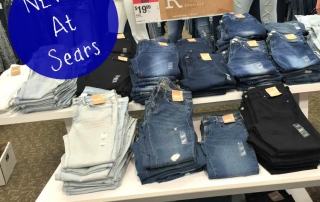 Choose R1893 for women and Roebuck & Co for kids and get back to school deals on denim at Sears!