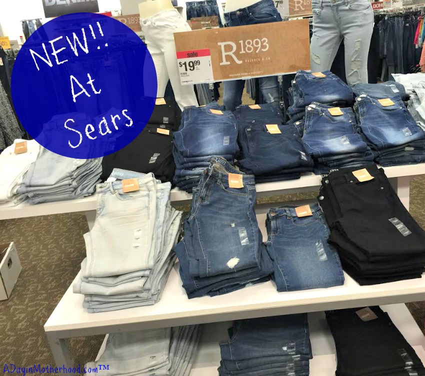 Choose R1893 for women and Roebuck & Co for kids and get back to school deals on denim at Sears! 