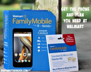Get Unlimited talk, text and 10 GB of Data with the Walmart Family Mobile PLUS Plan!