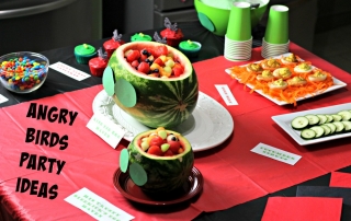 Make a party to remember with my Angry Bird Party Tips!