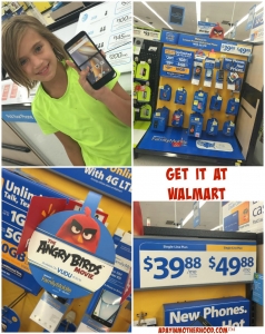 Shopping for the Angry Birds Party, stop at Walmart Family Mobile for a plan!