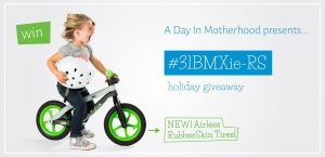 Enter to WIN 1 of 31 Chillafish BMXie-RS Balance Bikes. Ends August 31, 2016 #31BMXie-RS