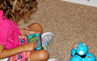 My youngest loves interacting with DASH!