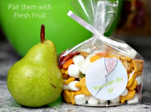 pair an after school snack with fruit for a smarter choice.