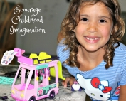 Littlest Pet Shop Shuttle Vehicle encourages childhood imagination! #PlayLikeHasbro #ad