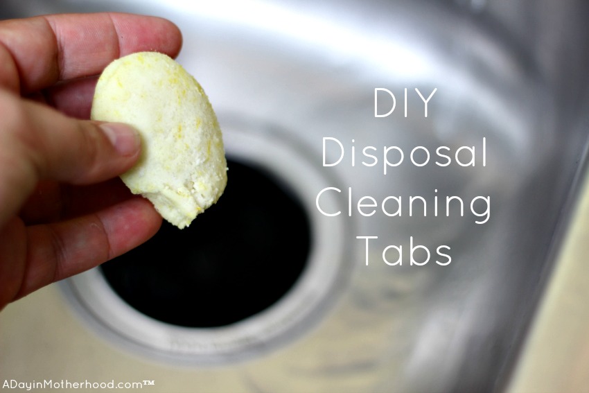 DIY Disposal Cleaning Tabs are easy to make and smell great! #FallIntoClean ad