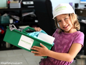 Use the DIY Chore Chart to keep clean and then use Merry Maids to do the dirty work! #APlusCleaning #ad