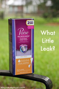 Take the leak away from Light Bladder Leakage with Poise