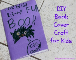 This DIY Book Cover Craft is fun and easy!
